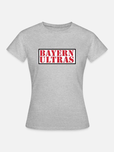 Ultras Bayern - Frauen T-Shirt - Grau meliert