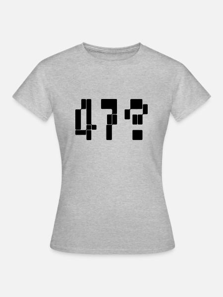 Element 6 / 47 - Frauen T-Shirt - Grau meliert