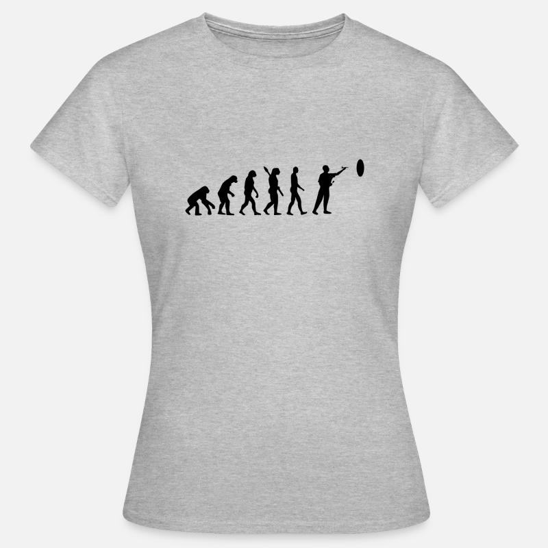 evolution DARTS DART DARTEN b - Frauen T-Shirt - Grau meliert