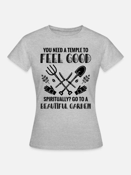 Gärtner Pflanzen Garten Hobbygärtner Gartenbau Gär - Frauen T-Shirt - Grau meliert