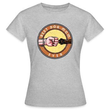 Best Dog Mom Ever - Woman Vintage Edition - T-shirt Femme - gris chiné - Devant - AI Model Female 172 dark (172cm)