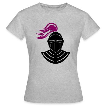 chevalier - T-shirt Femme - gris chiné - Devant - AI Model Female 172 dark (172cm)