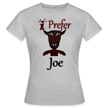 L’élection - T-shirt Femme - gris chiné - Devant - AI Model Female 172 dark (172cm)