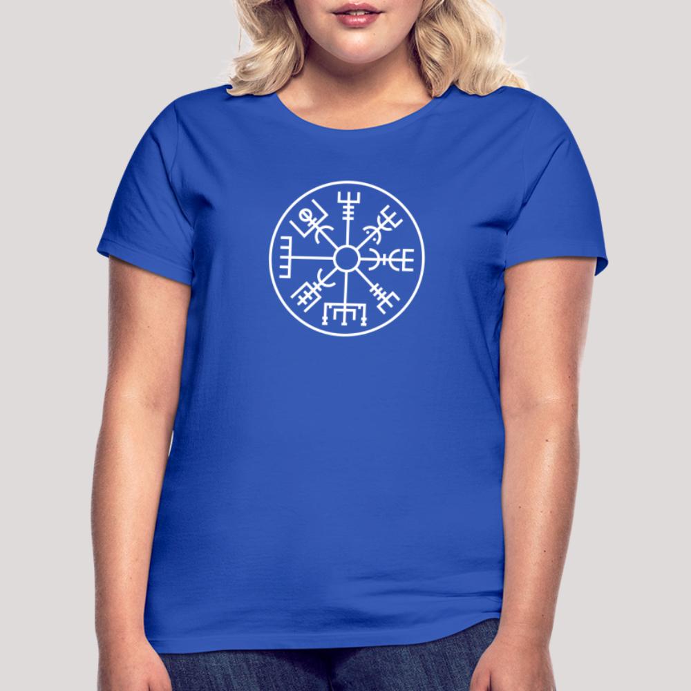 Vegvisir Kreis - Frauen T-Shirt Royalblau