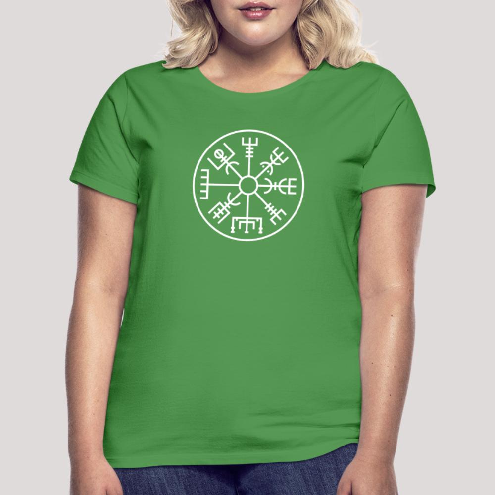 Vegvisir Kreis - Frauen T-Shirt Kelly Green