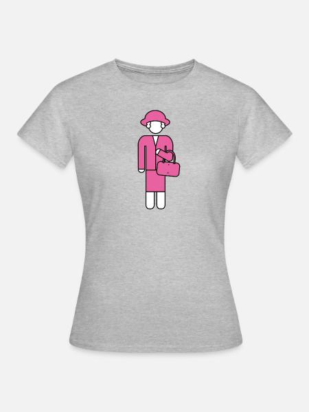 Queen - Frauen T-Shirt - Grau meliert