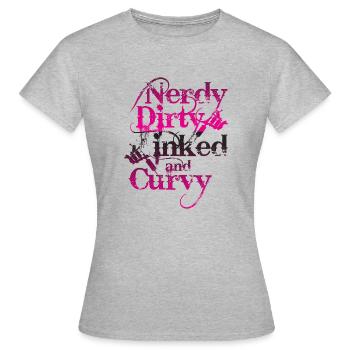 Tattoo Tattoos Tattooed Tattooing Gift - Women's T-Shirt - heather grey - Front - AI Model Female 172 dark (172cm)