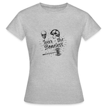 ivar le désossé - T-shirt Femme - gris chiné - Devant - AI Model Female 172 dark (172cm)