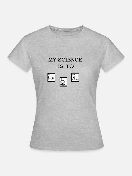 science cook - Women's T-Shirt - heather grey