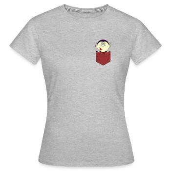 vampire - T-shirt Femme - gris chiné - Devant - AI Model Female 172 dark (172cm)