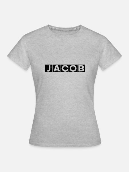 Jacob - Frauen T-Shirt - Grau meliert