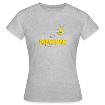 Kosename Bienchen Geschenkidee - Frauen T-Shirt - Grau meliert - Vorne - AI Model Female 172 dark (172cm)