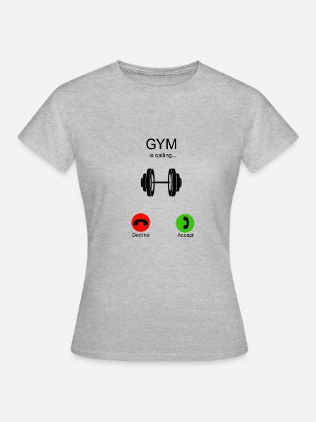 Des sports - T-shirt Femme - gris chiné