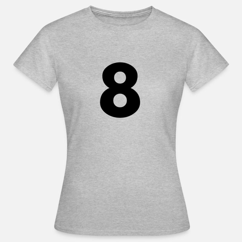 8 - Women's T-Shirt - heather grey
