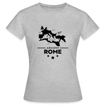 Empire romain - T-shirt Femme - gris chiné - Devant - AI Model Female 172 dark (172cm)