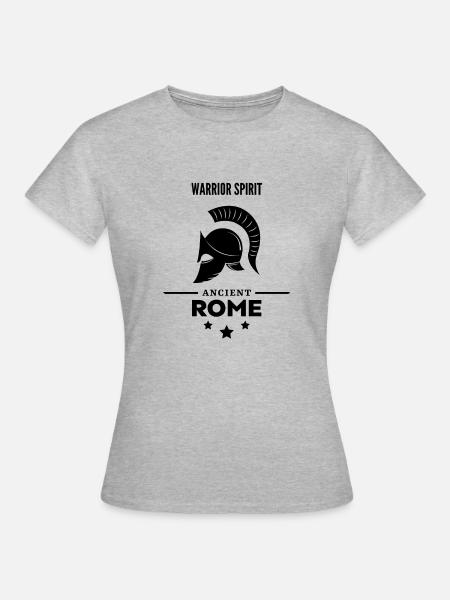 Römisches Reich - Frauen T-Shirt - Grau meliert