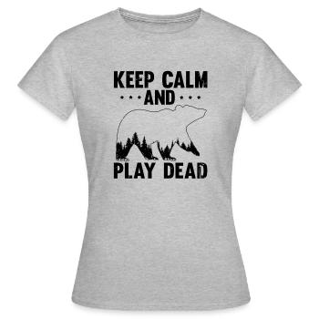 Ridicule hilarant Sarcasme Sarcastique - T-shirt Femme - gris chiné - Devant - AI Model Female 172 dark (172cm)