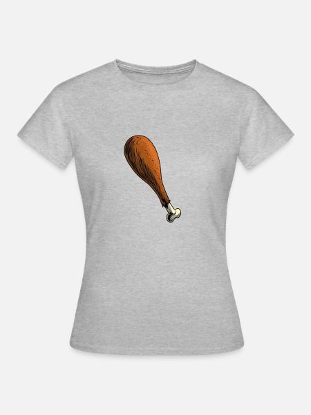 Thanksgiving - Frauen T-Shirt - Grau meliert