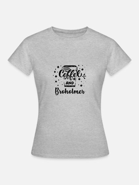 Broholmer - Frauen T-Shirt - Grau meliert