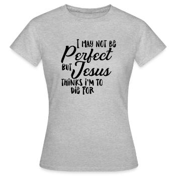 Inspirational Redeemed Christians Prideful - Women's T-Shirt - heather grey - Front - AI Model Female 172 dark (172cm)