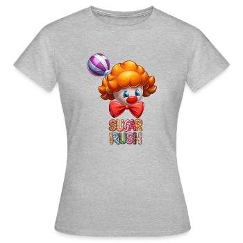 SUGAR RUSH - Women's T-Shirt - heather grey - Front - AI Model Female 172 dark (172cm)