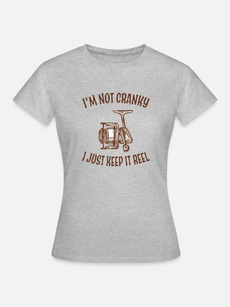 Fischer - Frauen T-Shirt - Grau meliert