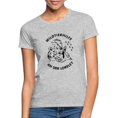 Wildtierhilfe schwarz - Frauen T-Shirt