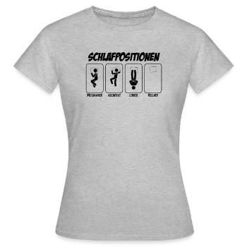 Kellner Geschenk Schichtarbeiter Kellner - Frauen T-Shirt - Grau meliert - Vorne - AI Model Female 172 dark (172cm)