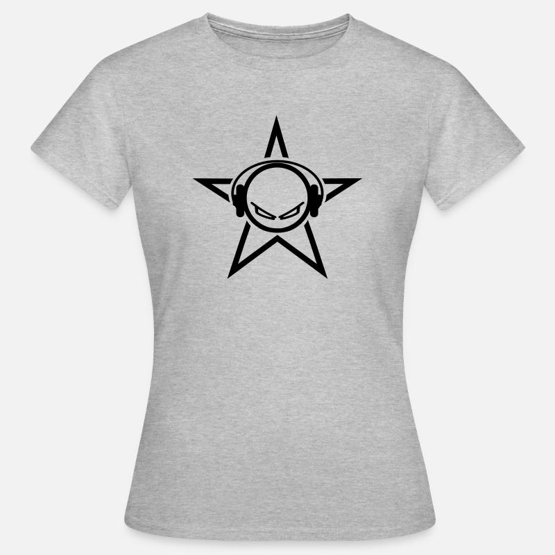dj - Women's T-Shirt - heather grey