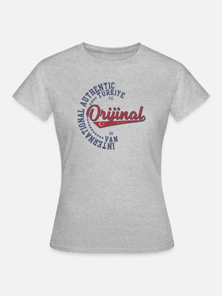 Van - Frauen T-Shirt - Grau meliert