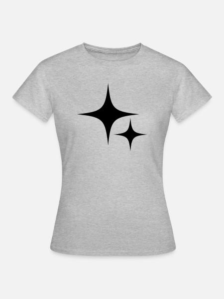Y2K Logo - Frauen T-Shirt - Grau meliert