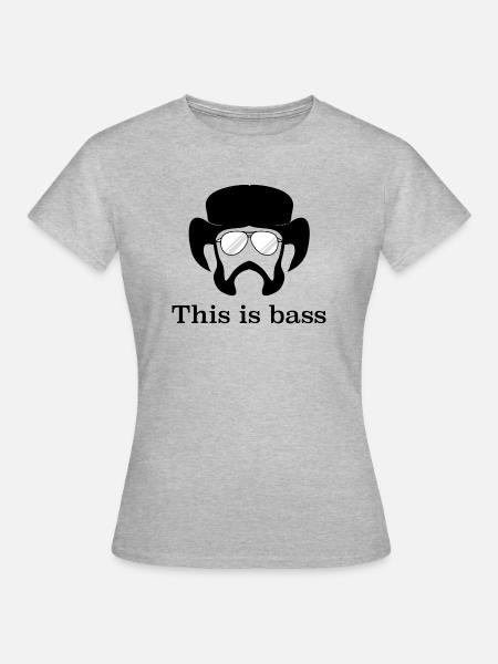 Rockface Oldschool - Frauen T-Shirt - Grau meliert