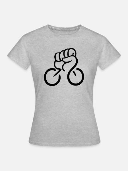 Critical Mass - Frauen T-Shirt - Grau meliert