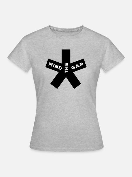 blockedTitle - Frauen T-Shirt - Grau meliert