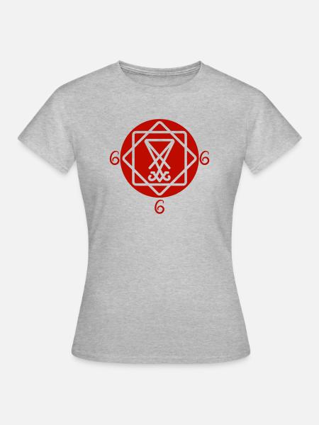 1000014212 - Frauen T-Shirt - Grau meliert