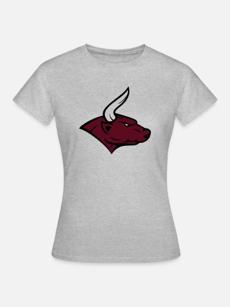 bull - Frauen T-Shirt - Grau meliert