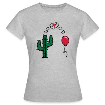 unstoppable love - Women's T-Shirt - heather grey - Front - AI Model Female 172 dark (172cm)