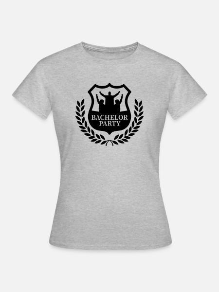 bachelor party - Frauen T-Shirt - Grau meliert
