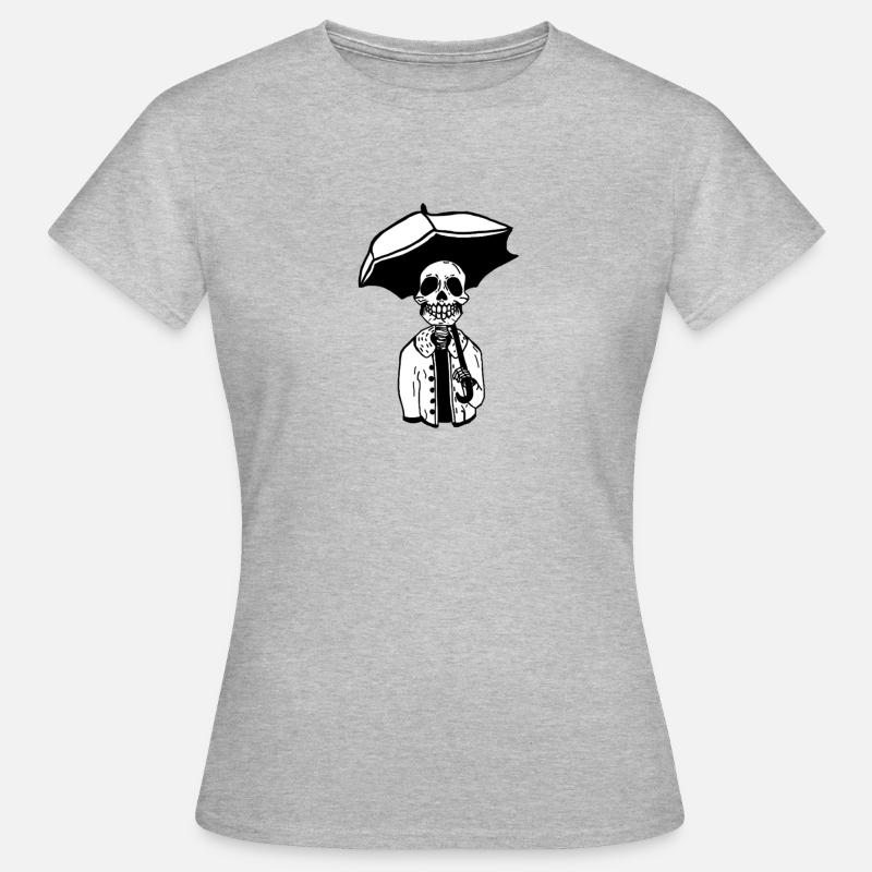 Skull - Women's T-Shirt - heather grey
