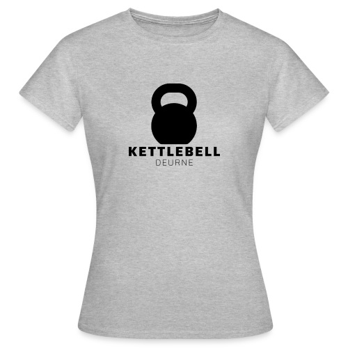 Kettlebell Deurne Logo Zwart - Vrouwen T-shirt