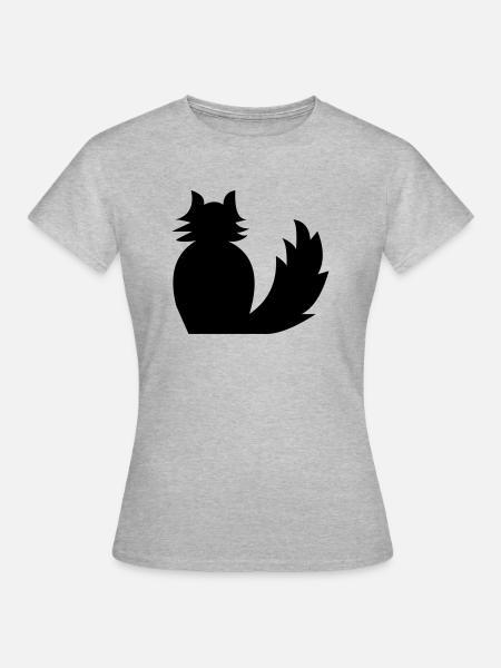 Mieze approves of this. - Frauen T-Shirt - Grau meliert