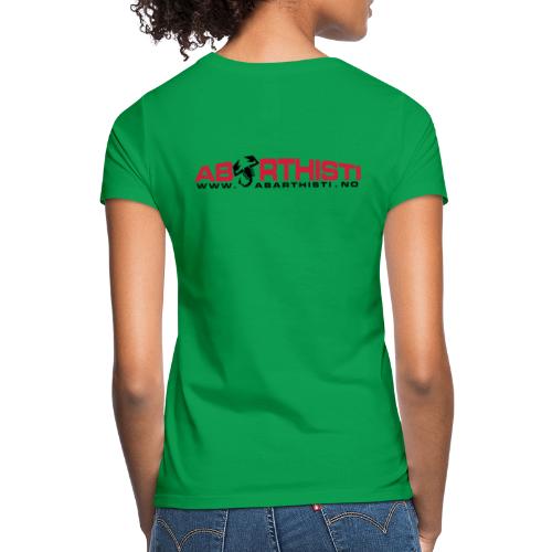 abarthlogored - T-skjorte for kvinner