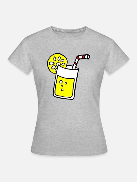 limonade - Frauen T-Shirt - Grau meliert