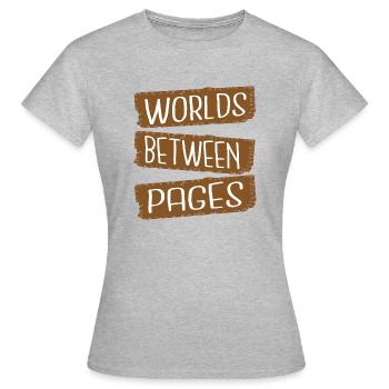 Contemporary Literature Happy Escaping Routine - Women's T-Shirt - heather grey - Front - AI Model Female 172 dark (172cm)