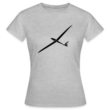 arcus glider glider glider glider - Women's T-Shirt - heather grey - Front - AI Model Female 172 dark (172cm)