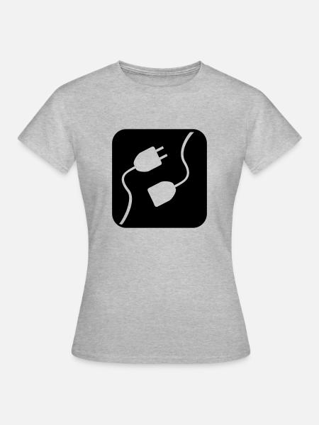 Electricity - Women's T-Shirt - heather grey