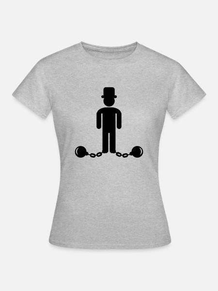 braeutigam - Frauen T-Shirt - Grau meliert