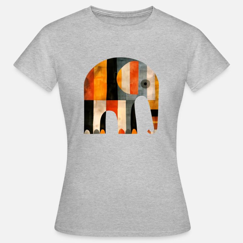 Elephant - Women's T-Shirt - heather grey