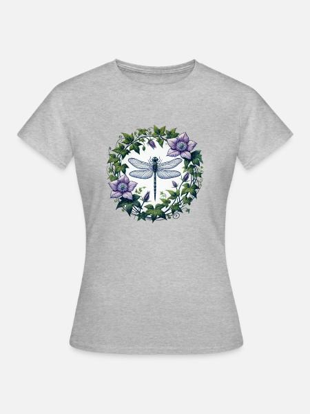 Libellule - T-shirt Femme - gris chiné