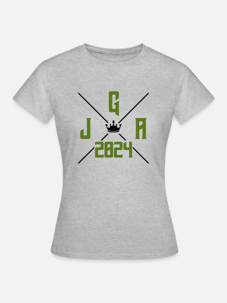 jga 2024 - Frauen T-Shirt - Grau meliert
